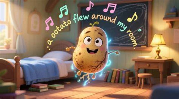 A Potato Flew Around My Room Song Lyrics YIMABAA
