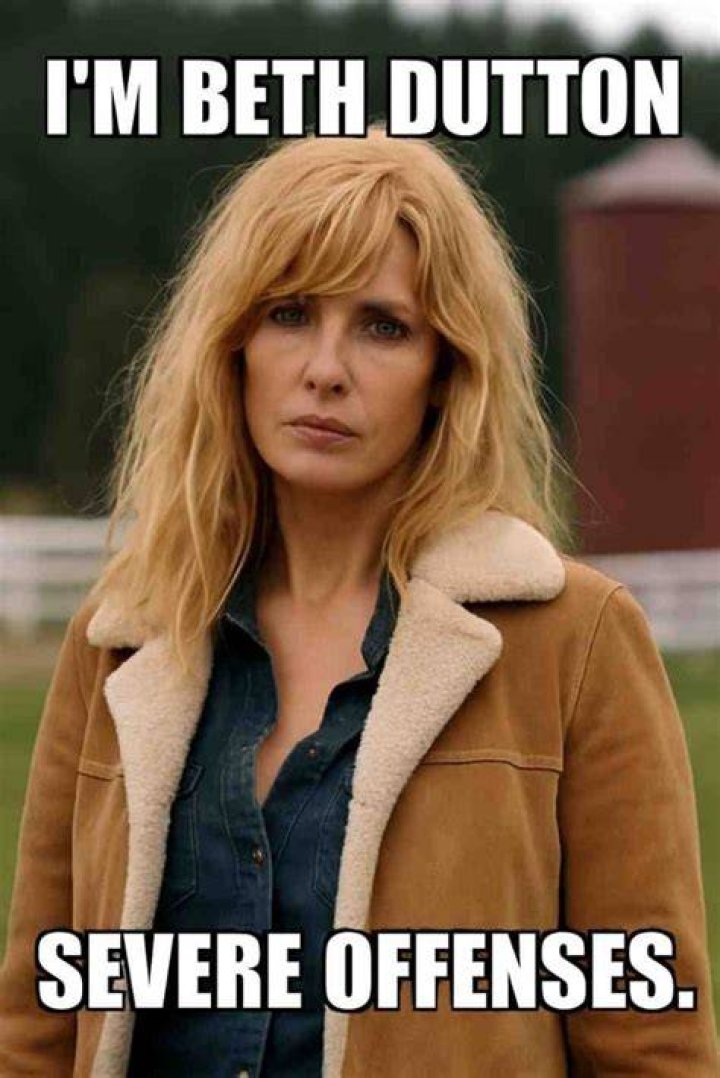 beth dutton quotes meme Gracia Blocker
