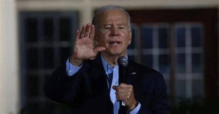 Biden repeats claim he'll be in 'trouble' for taking press question