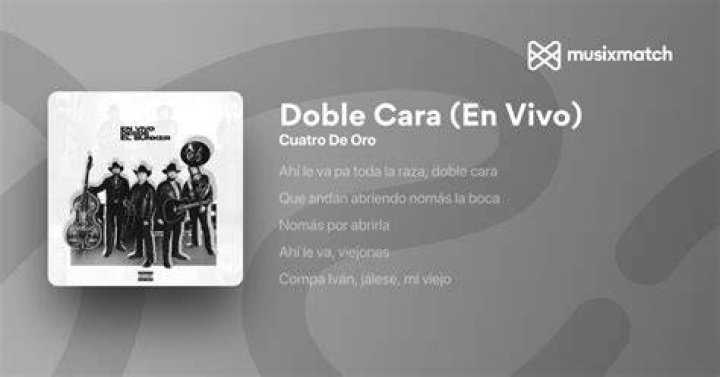 Doble Cara Meche Lyrics Full Song TikTok