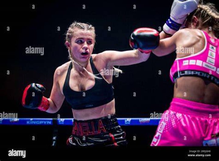 DUBLIN, IRELAND JULY 15 Daniella Hemsley celebrates her victory over