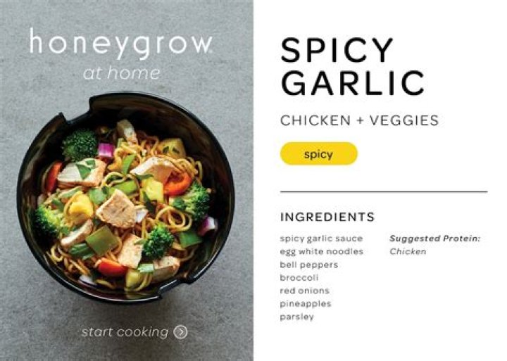 Honeygrow Sesame Garlic Sauce Recipe