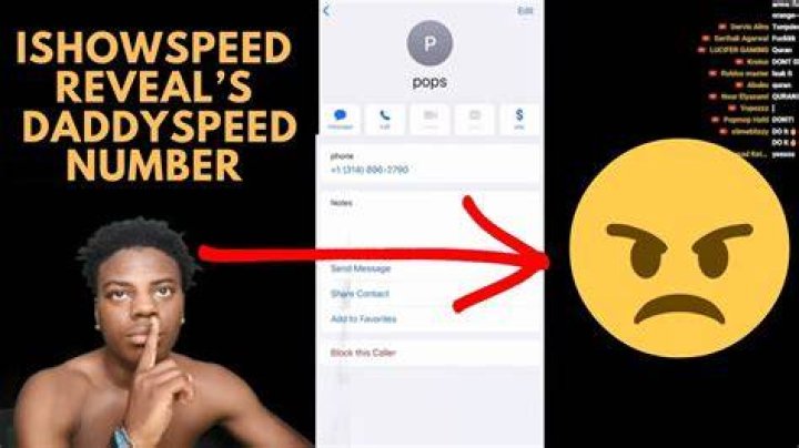 ishowspeed Ishowspeed number spammm him. ishowspeednumber speed tyy