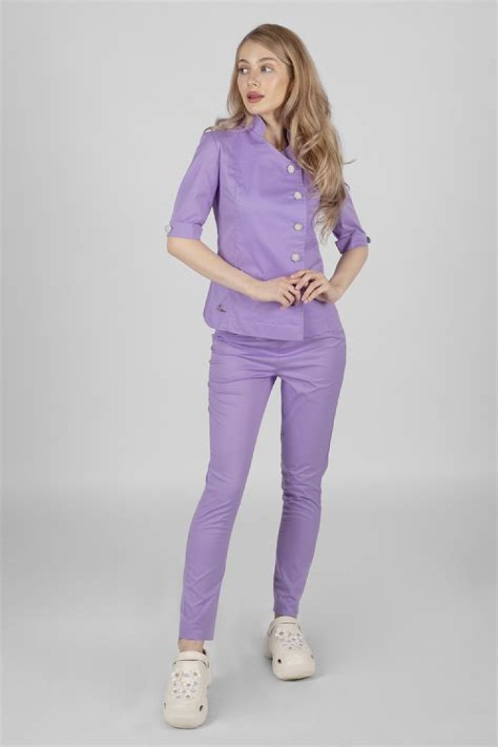 Pantaloni Nairobi Lavender Sky &mdash; Reya Medical