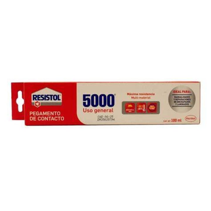 Papeler&iacute;a Comercial RESISTOL 5000 TUBO 21 CC